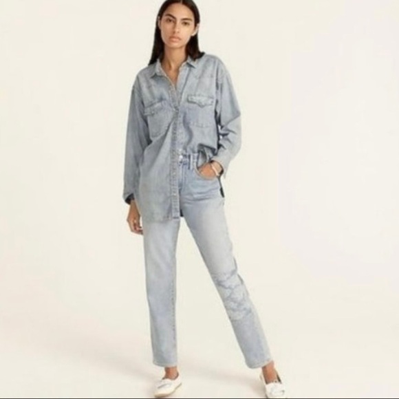 J. Crew Denim - J.Crew Slouchy Boyfriend Denim Jeans in Norwich Wash Size 29 Regular